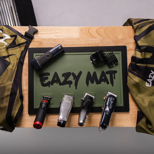 Magnetic Barber Mat | Barber Station Mat | Eazy Clipz